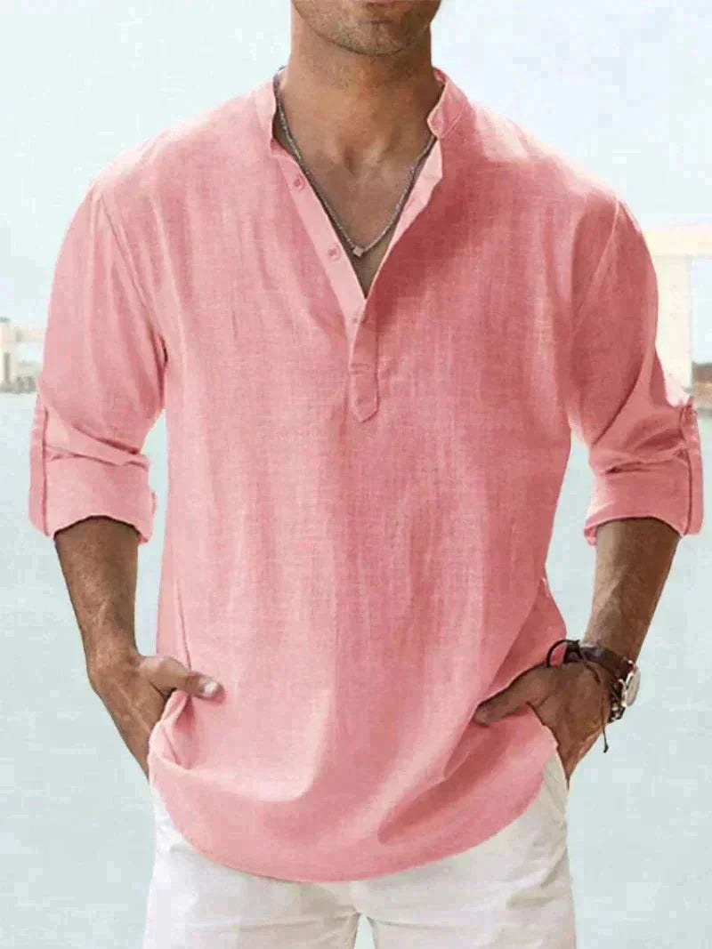 Ivar | Leichtes, lässiges Button-Up-Hemd