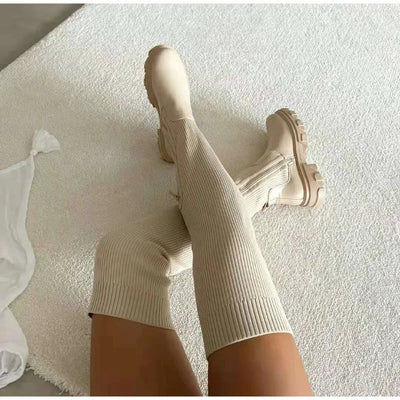 Jamaika | Schicke Overknee-Stiefel