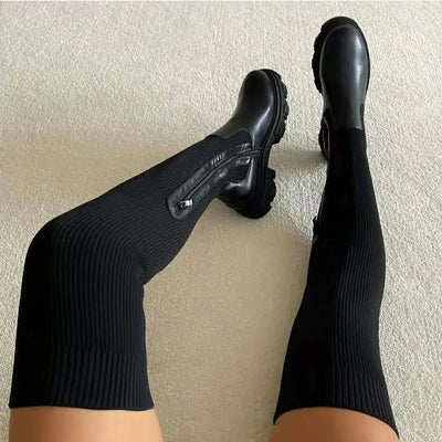 Jamaika | Schicke Overknee-Stiefel