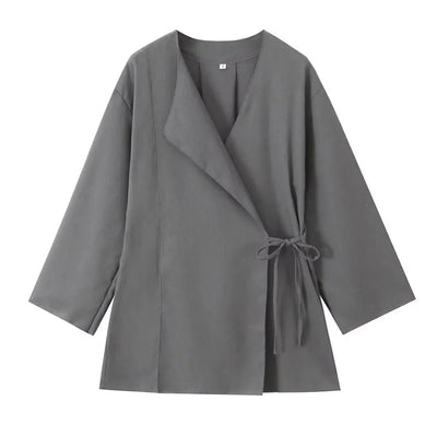 Selah | Elegantes zweiteiliges Wickeltop und Hose