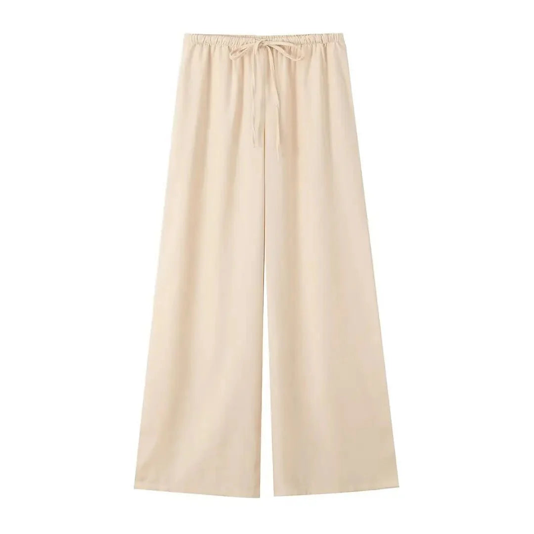 Selah | Elegantes zweiteiliges Wickeltop und Hose