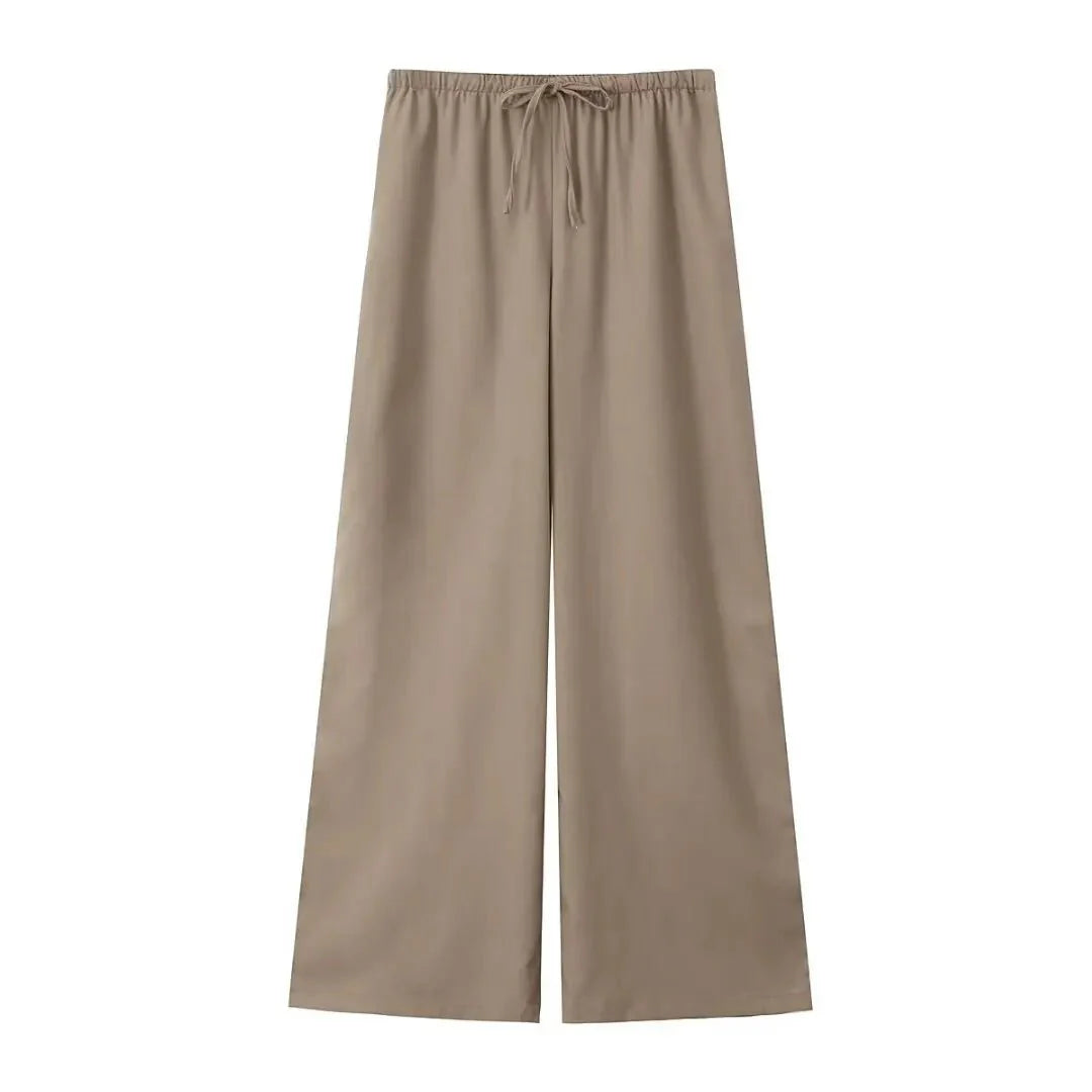 Selah | Elegantes zweiteiliges Wickeltop und Hose