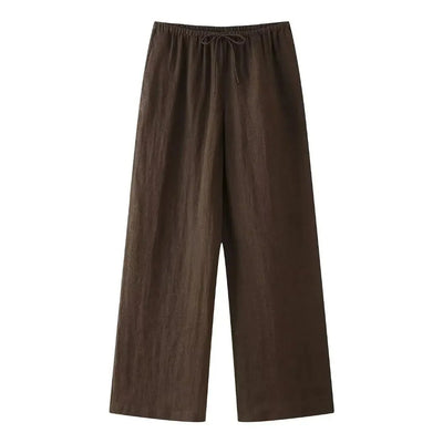 Selah | Elegantes zweiteiliges Wickeltop und Hose