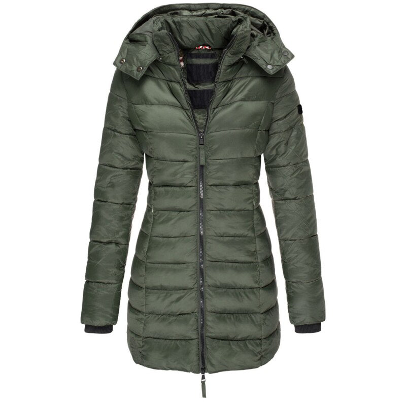 Everly | Kuscheliger Steppmantel mit Kapuze