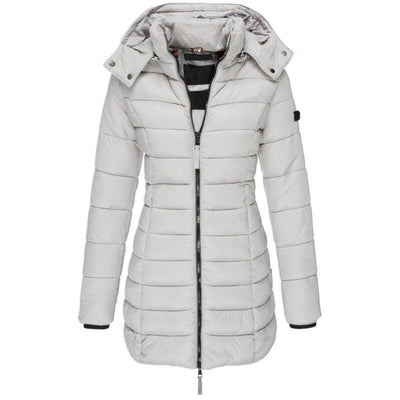 Everly | Kuscheliger Steppmantel mit Kapuze