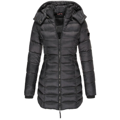 Everly | Kuscheliger Steppmantel mit Kapuze