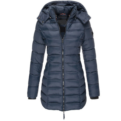 Everly | Kuscheliger Steppmantel mit Kapuze