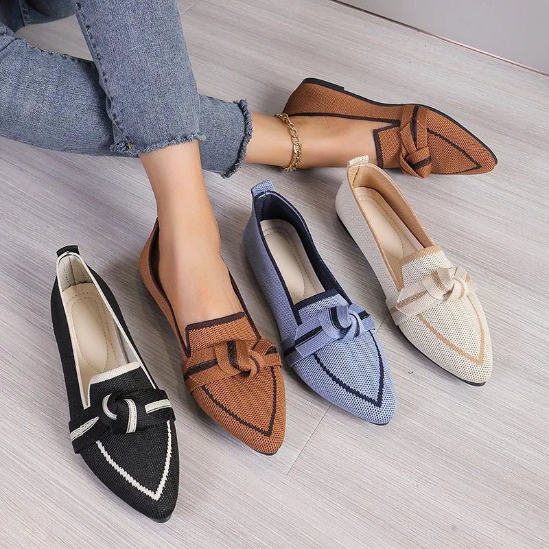 Elanore | Slip-On-Loafer mit spitzer Spitze