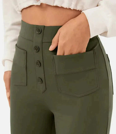 Virelsa | Stretchhose mit hoher Taille
