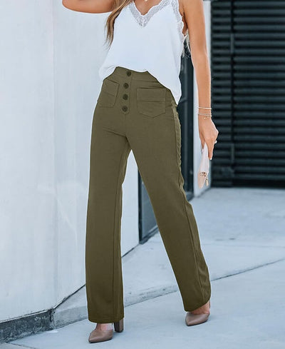 Virelsa | Stretchhose mit hoher Taille