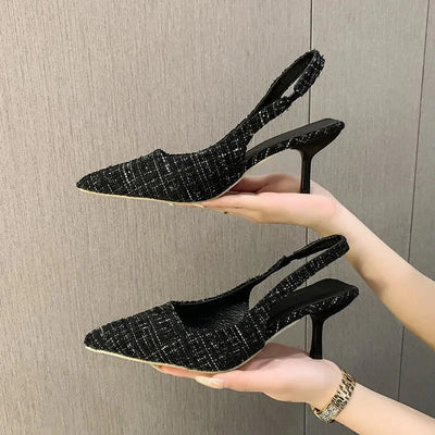 Anara | Feminine Slingback Heels