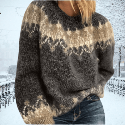 Julie | Grobstrick-Pullover mit entspanntem Schnitt