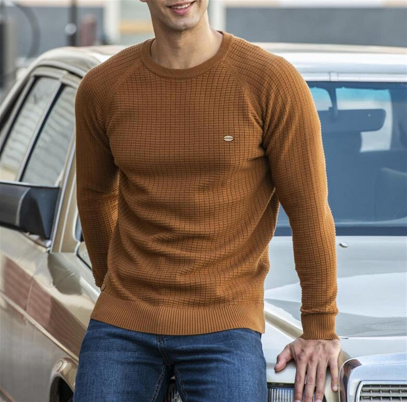 Benedikt | Klassisches kariertes Sweatshirt