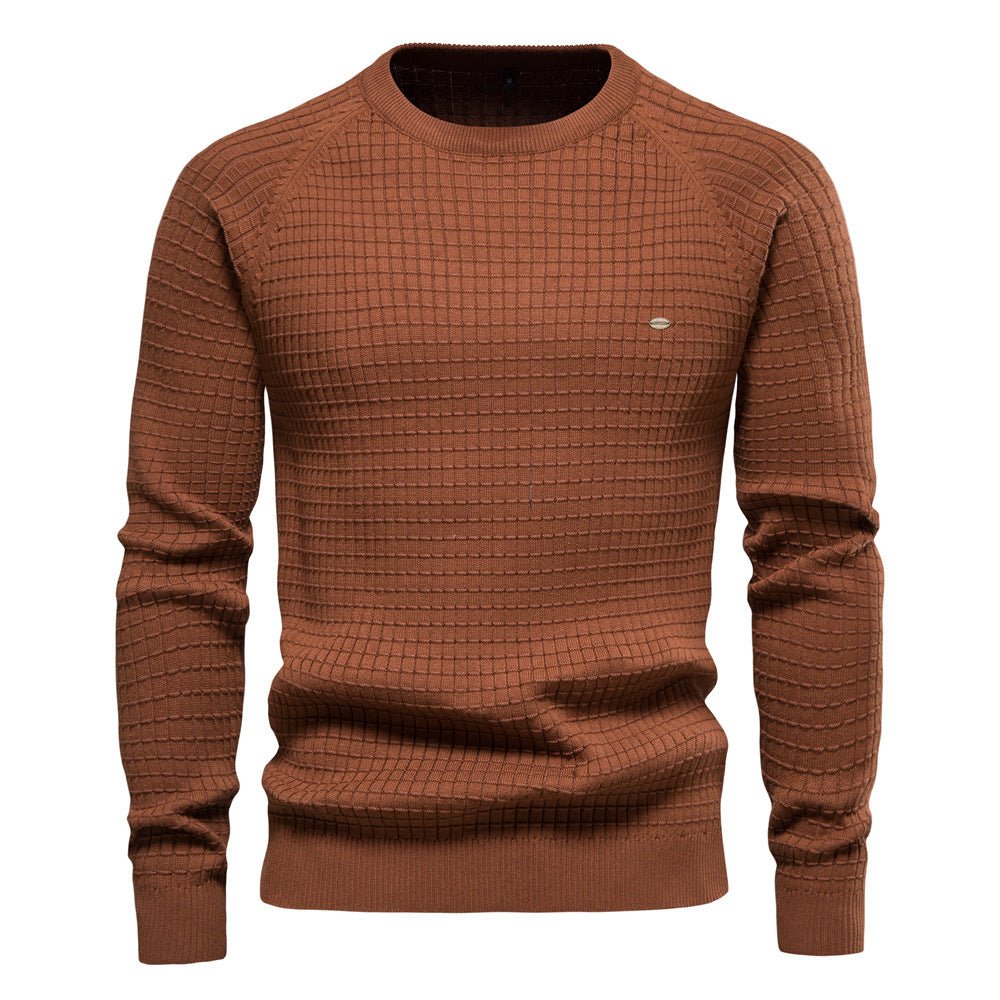 Benedikt | Klassisches kariertes Sweatshirt