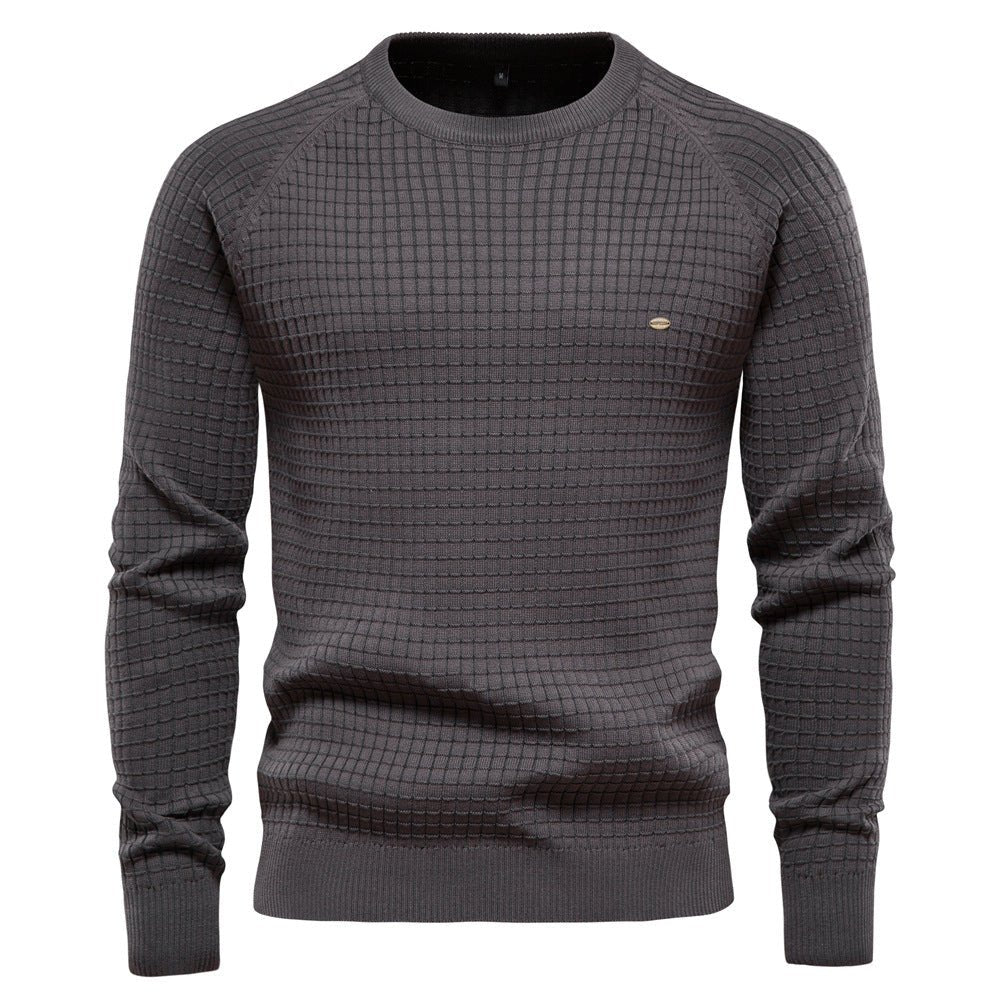 Benedikt | Klassisches kariertes Sweatshirt