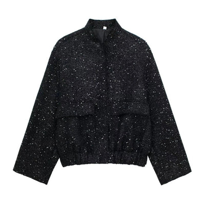 Kesia | Pailletten-Bomberjacke „Traum“