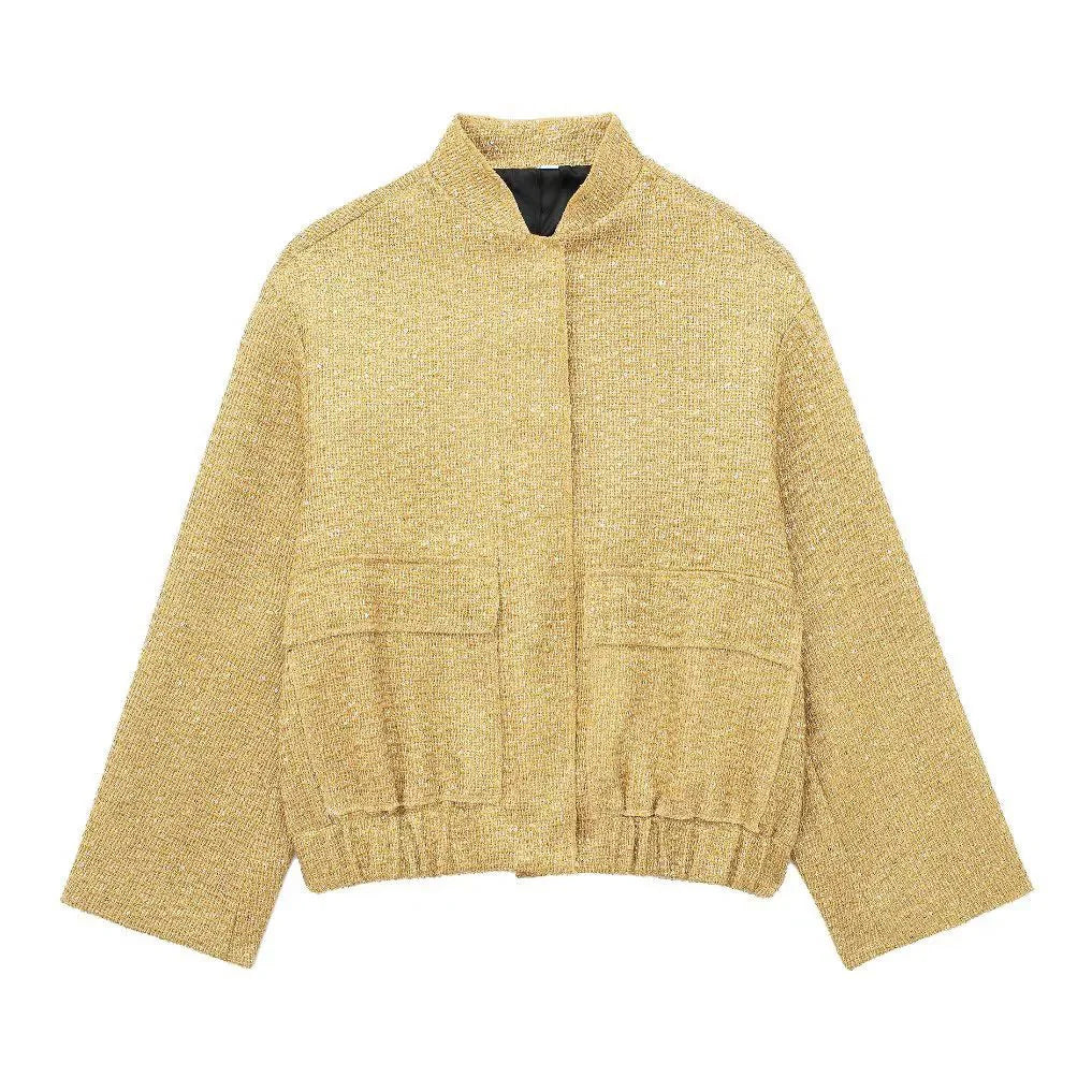 Kesia | Pailletten-Bomberjacke „Traum“