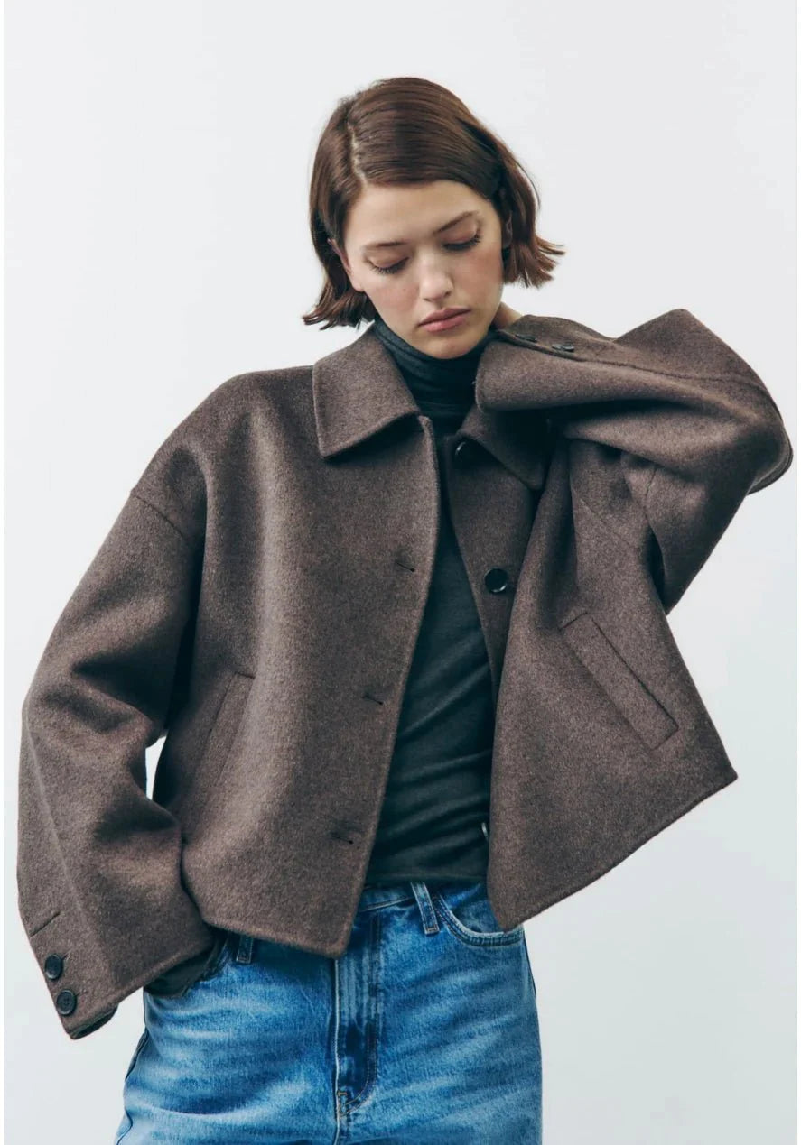 Irmara | Stylischer Oversize-Wintermantel