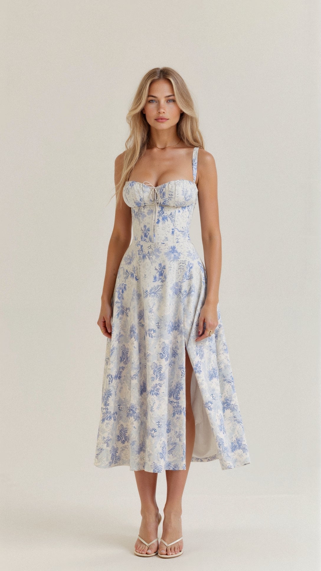 Josephine | Schmeichelndes, figurbetontes Sommerkleid