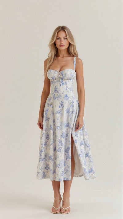 Josephine | Schmeichelndes, figurbetontes Sommerkleid