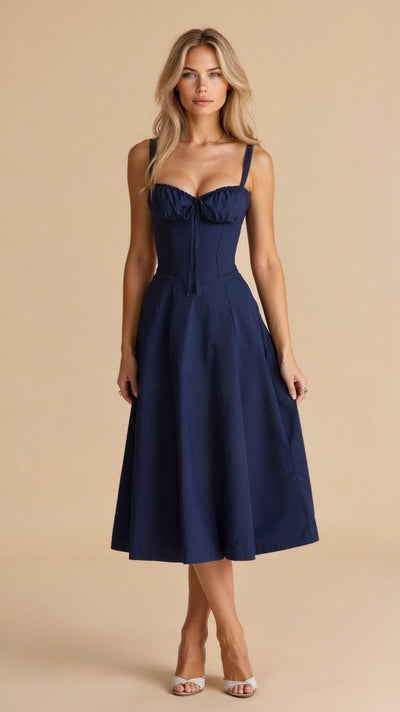 Josephine | Schmeichelndes, figurbetontes Sommerkleid