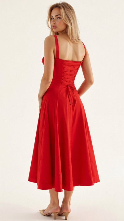 Josephine | Schmeichelndes, figurbetontes Sommerkleid