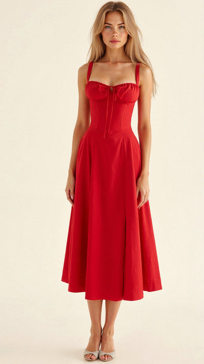 Josephine | Schmeichelndes, figurbetontes Sommerkleid