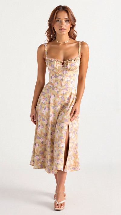 Josephine | Schmeichelndes, figurbetontes Sommerkleid