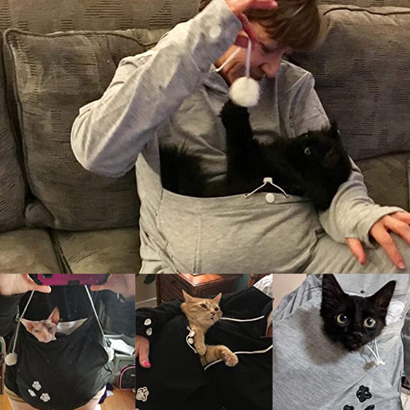 Pawvara | Haustier-Transportbox-Hoodie