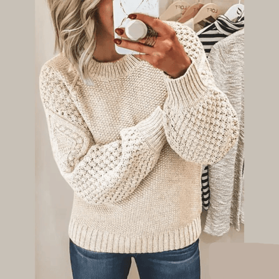 Kirsten | Kuscheliger Grobstrickpullover