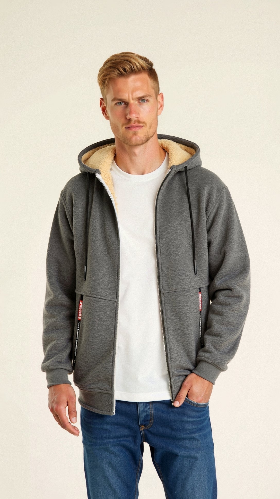 Berengar | Fleecegefütterter Komfort-Hoodie