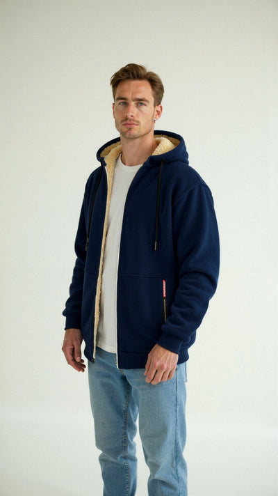 Berengar | Fleecegefütterter Komfort-Hoodie