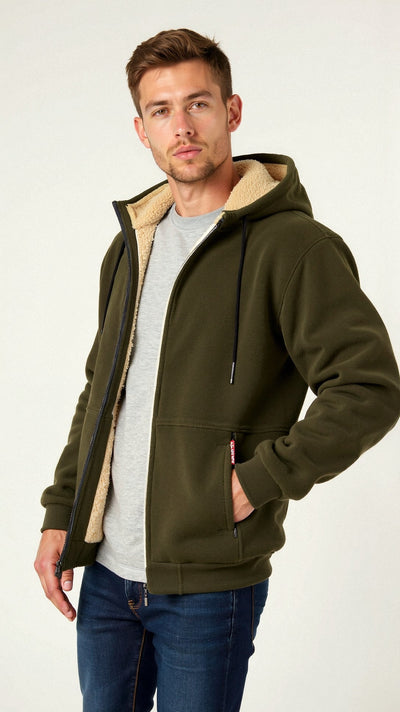 Berengar | Fleecegefütterter Komfort-Hoodie