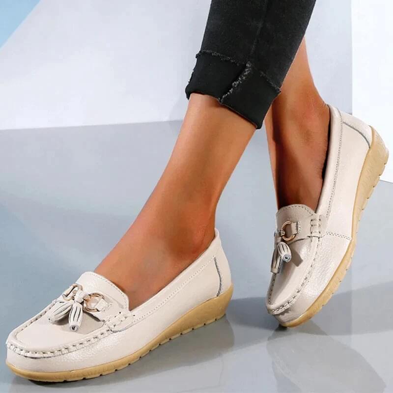 Natalie | Zeitlose flache Loafer