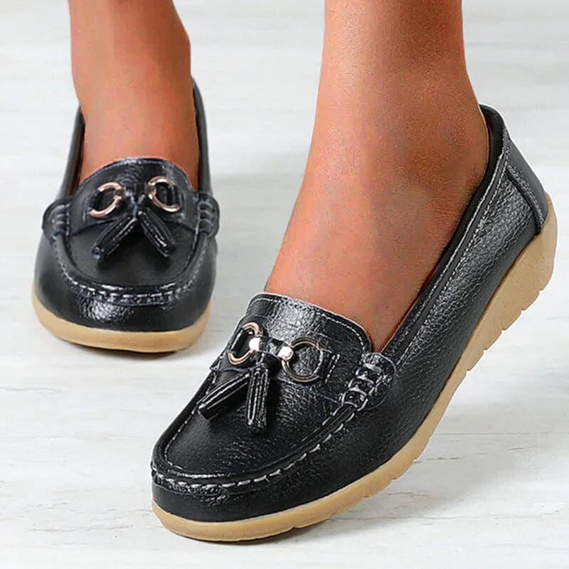Natalie | Zeitlose flache Loafer