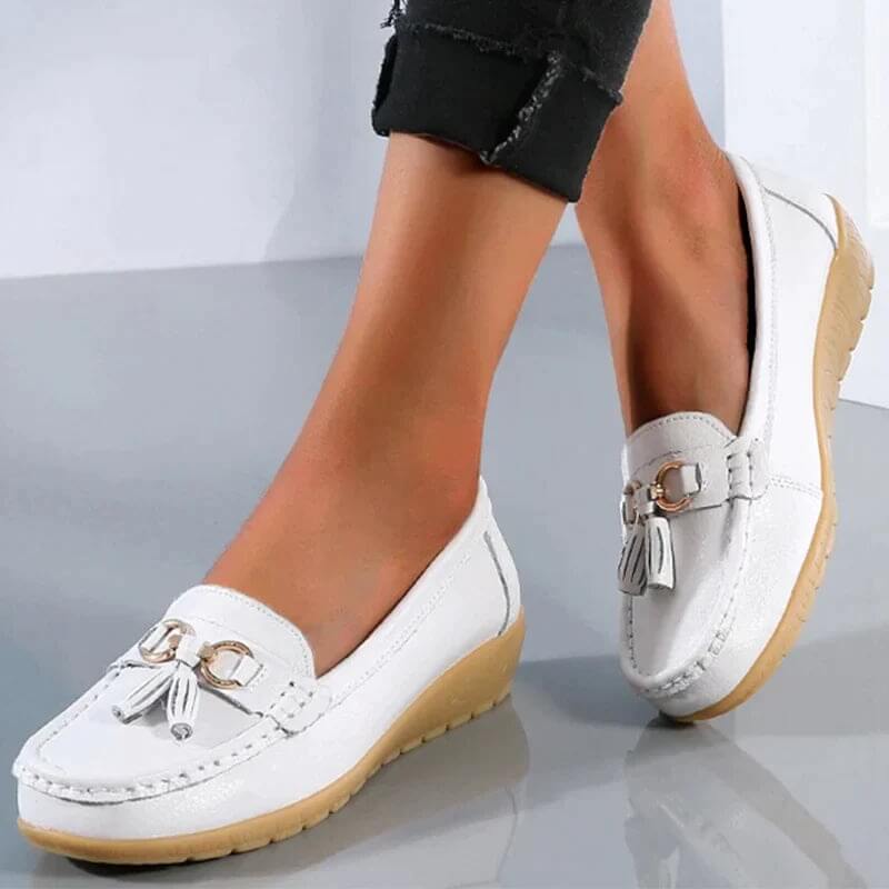 Natalie | Zeitlose flache Loafer