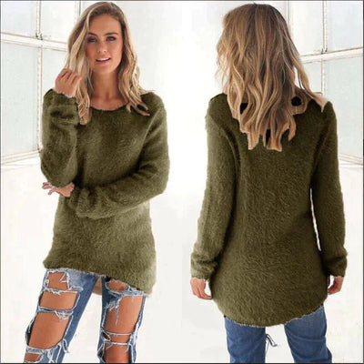 Velura | Fluffy Knit Pullover