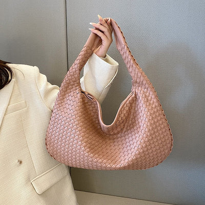 Laila | Trendy geflochtene Schultertasche
