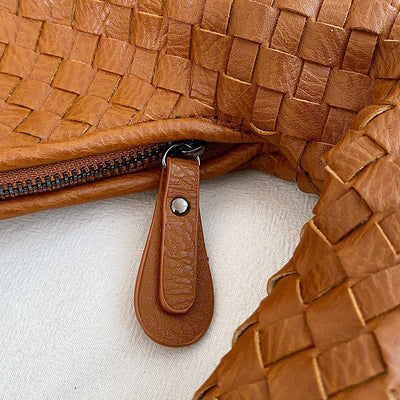 Laila | Trendy geflochtene Schultertasche