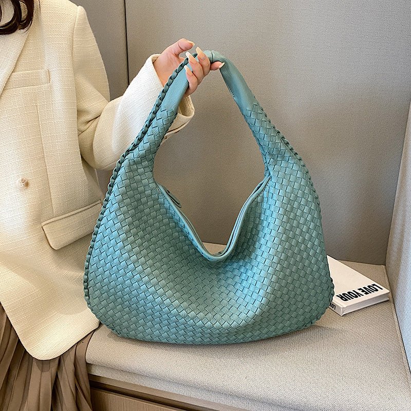 Laila | Trendy geflochtene Schultertasche