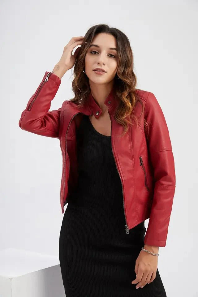 Serapha | Maßgeschneiderte Jacke im Moto-Stil