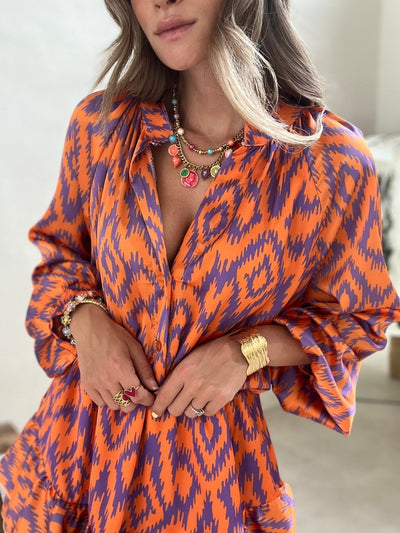 Lara | Stylischer Jumpsuit mit Azteken-Print