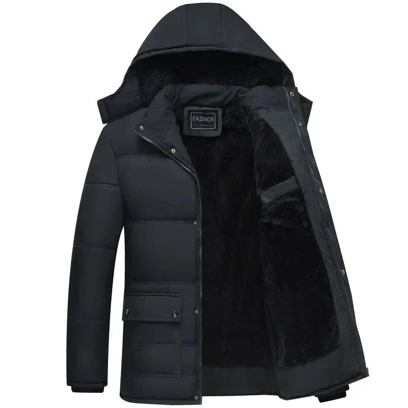 Hartgrim | Kuschelige Daunenjacke mit Kapuze