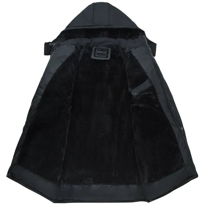 Hartgrim | Kuschelige Daunenjacke mit Kapuze