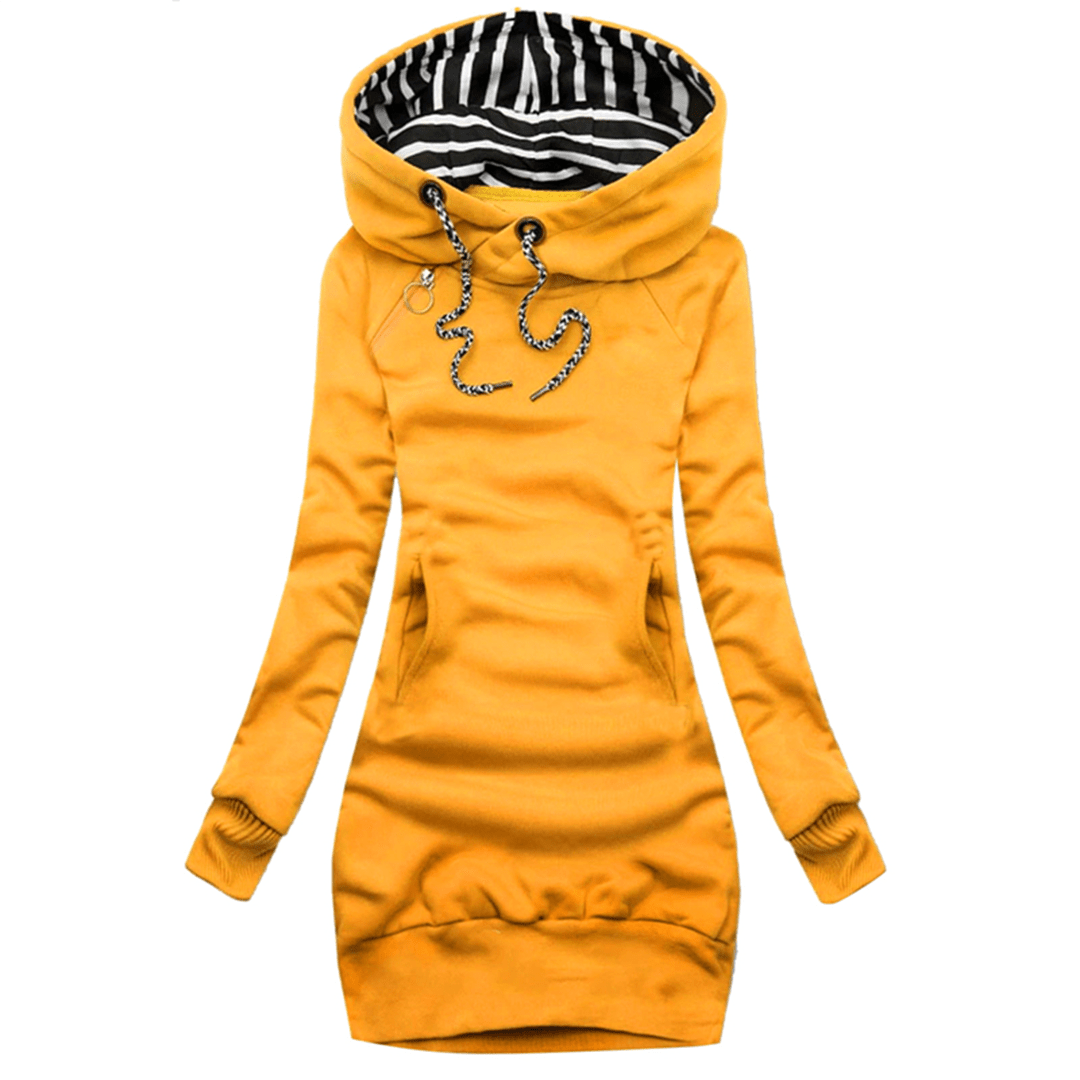 Quinley | Lässiges Hoodiekleid