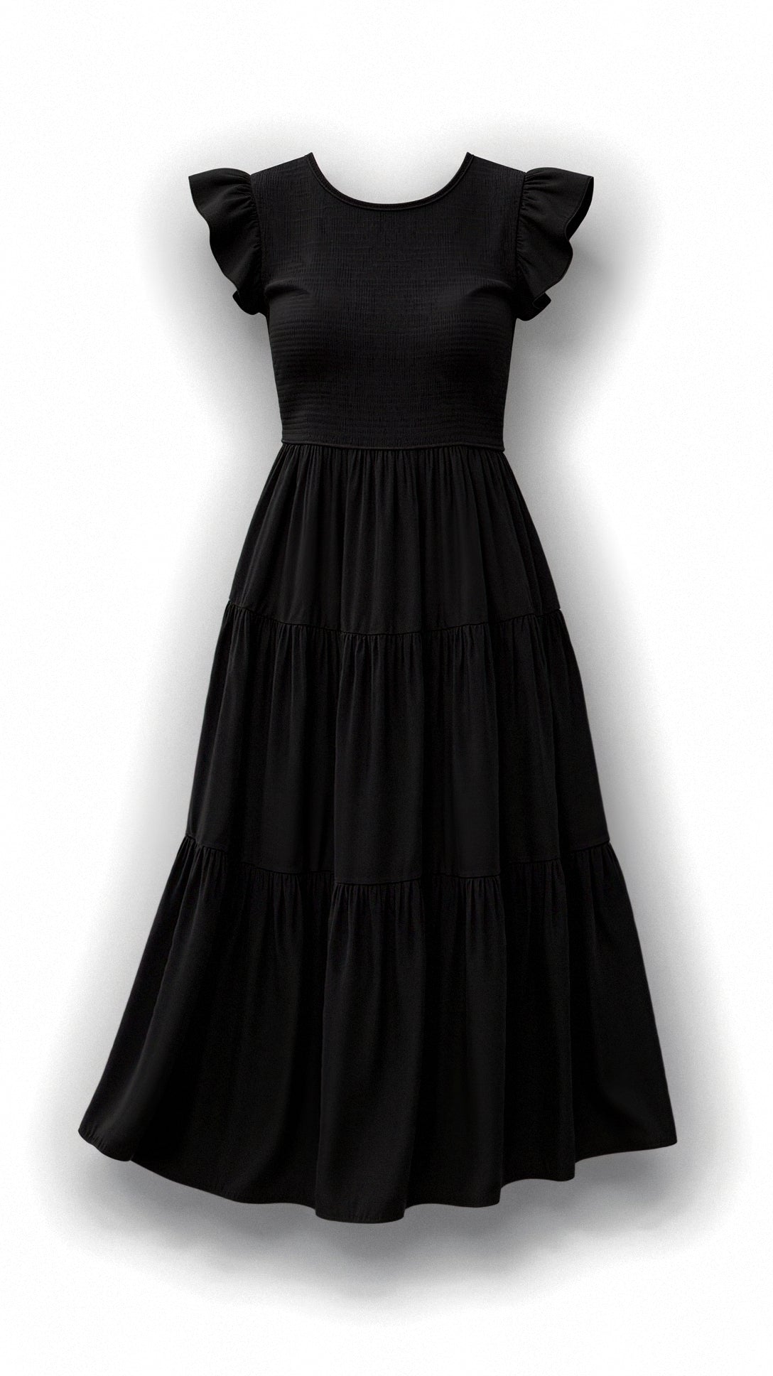 Thalienne | Gesmoktes Midikleid