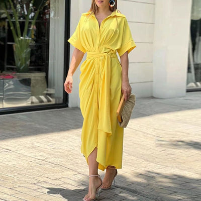 Meliora | Elegantes, figurbetontes Kleid mit Print