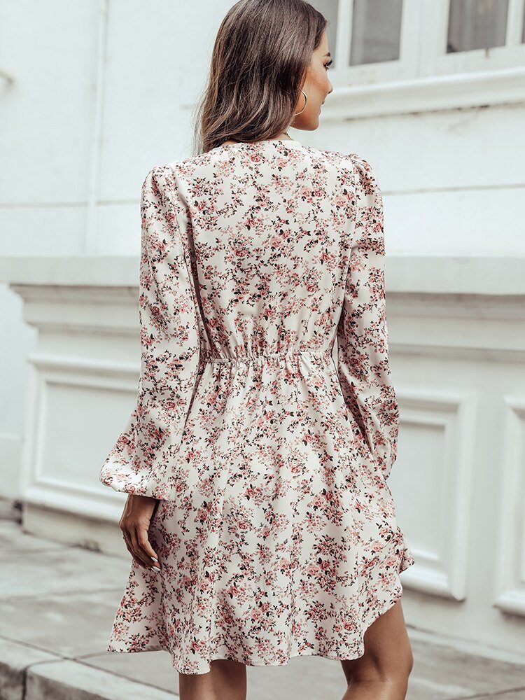 Anavera | Minikleid mit Blumendruck