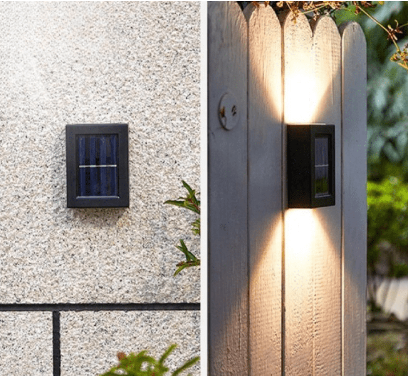 Lazaro | Clean Solar Wall Light
