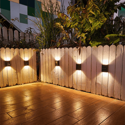 Lazaro | Clean Solar Wall Light